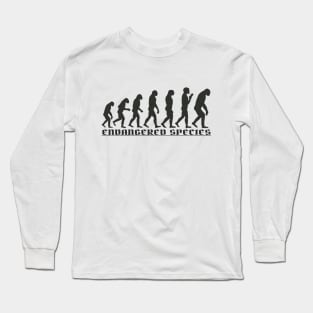 Funny Evolution Theory Humor Long Sleeve T-Shirt